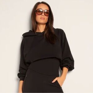 TA3 cloud lined corset Hoodie M